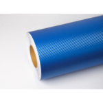 Vinilo Mccal Fibra De Carbono Polimerico - Azul Mca Ancho 61cm