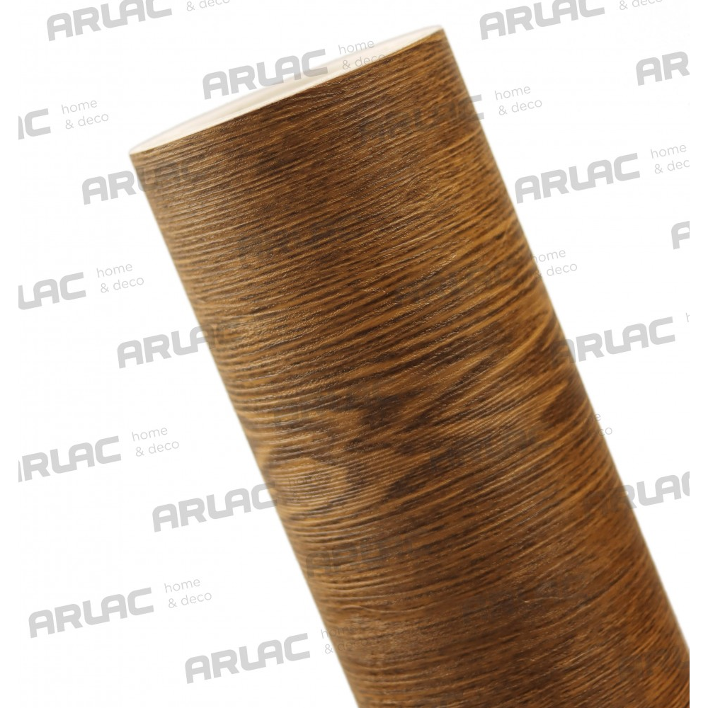 VISUAL L6132 - Vinilo Simil Madera Nogal x 1.22mts ancho - Imagen 1