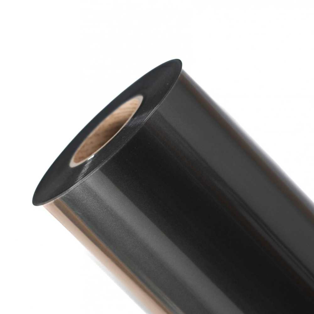 visual Vinilo Termotransferible Flock Negro Fl2 X50cm De Ancho - Imagen 1
