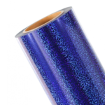 Vinilo Termotransferible Sparkle Azul FH5 x 50cm de ancho