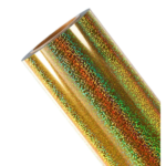 Vinilo Termotransferible Sparkle Dorado FH3 x 50cm de ancho