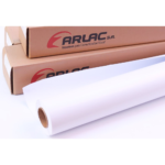Rollo Vinilo Impresion Arlac Print Blanco 80/120g Brillante Base Blanca X107cm De Ancho