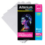 Papel Para Sublimar Artanium Fastdry - A3+ - Paquete X 100 Hojas