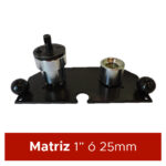 Matriz Metalica Para Armar Boton De 1″
