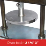 Disco P/Sacabocados Grande (2 1/4», 3»