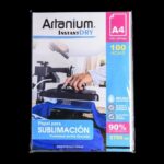 Papel Para Sublimar Artanium Instant Dry - A4 - Paquete X 100 Hojas