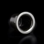 Accesorio negro para mate sin bombilla y autolimpiante