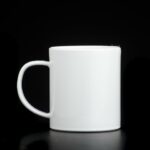 Taza blanca polymer