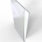 Lámina de alto impacto Blanco con brillo