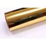Vinilo Termotransferible Cromado Oro FN2 x 50cm de ancho