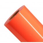 Vinilo Termotransferible Naranja Fluo PH19 x 50cm de ancho