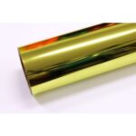 Vinilo Termotransferible Cromado Light Green FN14 x 50cm de ancho