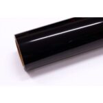 Vinilo Termotransferible Cromado Negro FN10 x 50cm de ancho