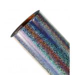 Vinilo Termotransferible Sparkle Silver FH1 x 50cm de ancho