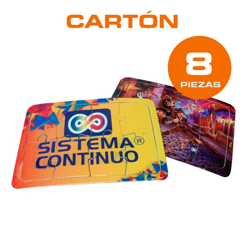6771-db2-Plancha-con-2-rompecabezas-sublimable-de-carton-8-piezas-blanco-brillante Rompecabezas sublimable de cartón 8 piezas blanco brillante - Imagen 1