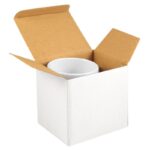 Caja de cartón sublimable para tazas