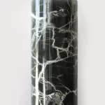 Vinilo Arlac Home & Deco - Simil Marmol Marquina Brillante MB01 122 cm x 50 M
