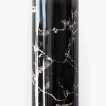 Vinilo Arlac Home & Deco - Simil Marmol Portoro Brillante MB03 122 cm x 50 M